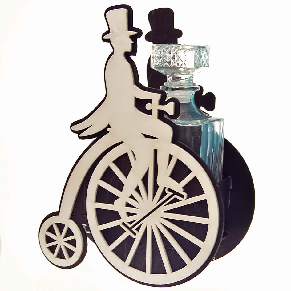 Darčeková svadobná súprava s fľašou a štamperlíkmi